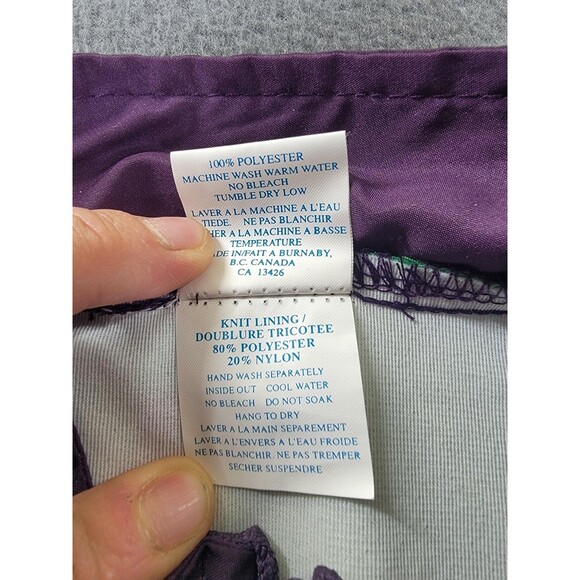 Vintage Sugoi Team Tyson Jacket Mens Medium Purple Green Cycling Windbreaker 90s - Picture 3 of 13